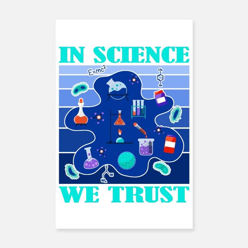 Science Research Laboratory Studies Poster 8" x 12" (20x30 cm)