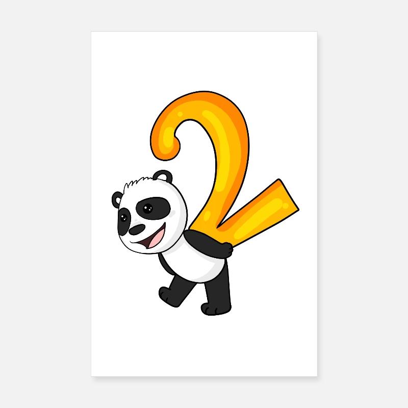 2 ans - 2 anniversaire - J’ai 2 ans Poster 20 x 30 cm