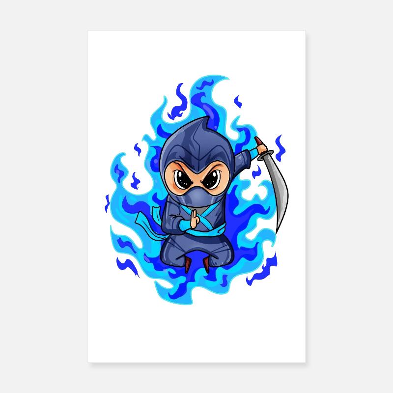 Ninja Poster 20 x 30 cm