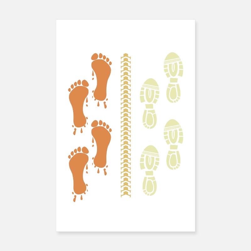 Triathlete Runner Cyclist Poster 8" x 12" (20x30 cm)