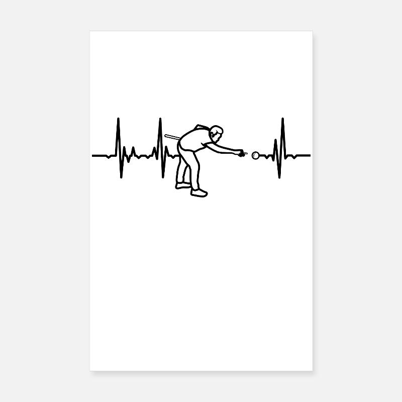 Ich liebe Billard Poster 20x30 cm