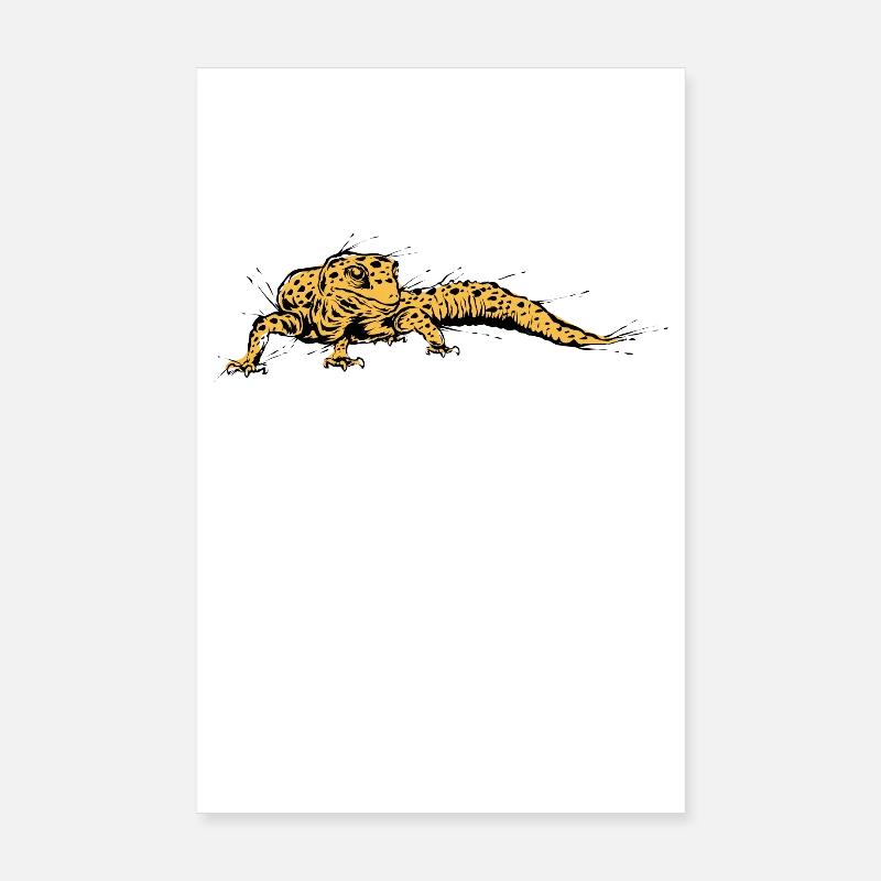 Eidechse Poster 20x30 cm