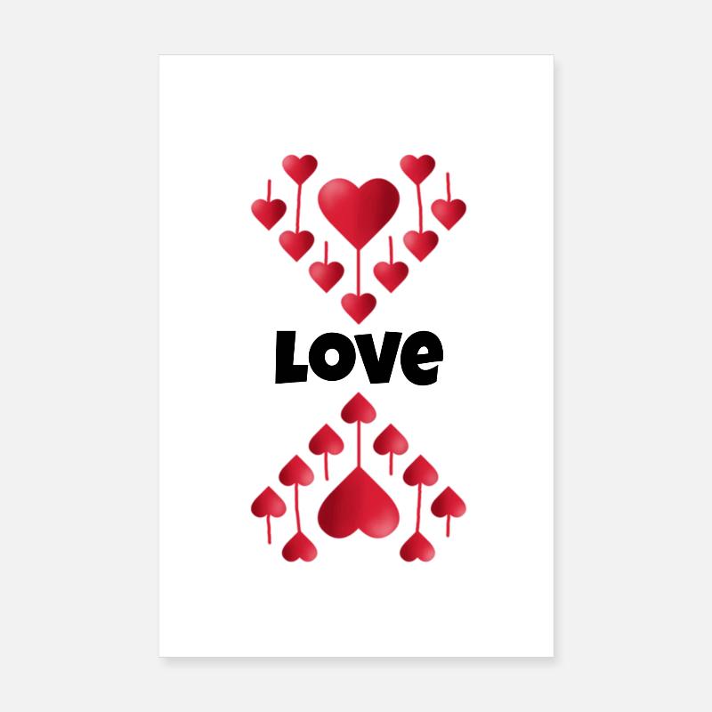 Saint-Valentin, Saint-Valentin, Saint-Valentin Poster 20 x 30 cm