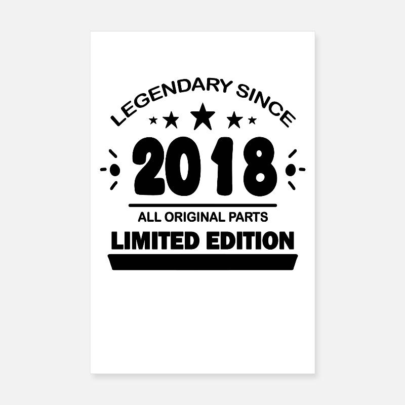 2018 - Promotion 2018 Poster 20 x 30 cm