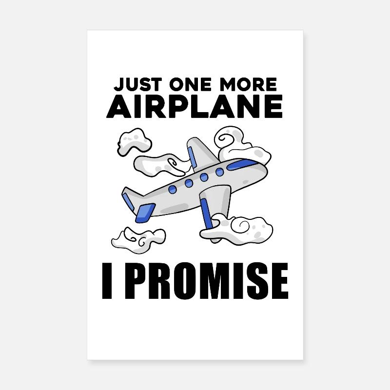 Cadeau de devis de pilote d’avion Poster 20 x 30 cm