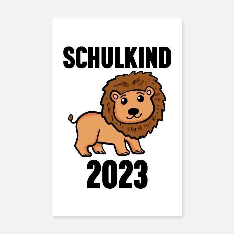 Schuldkind Einschulung 2023 Poster 20x30 cm