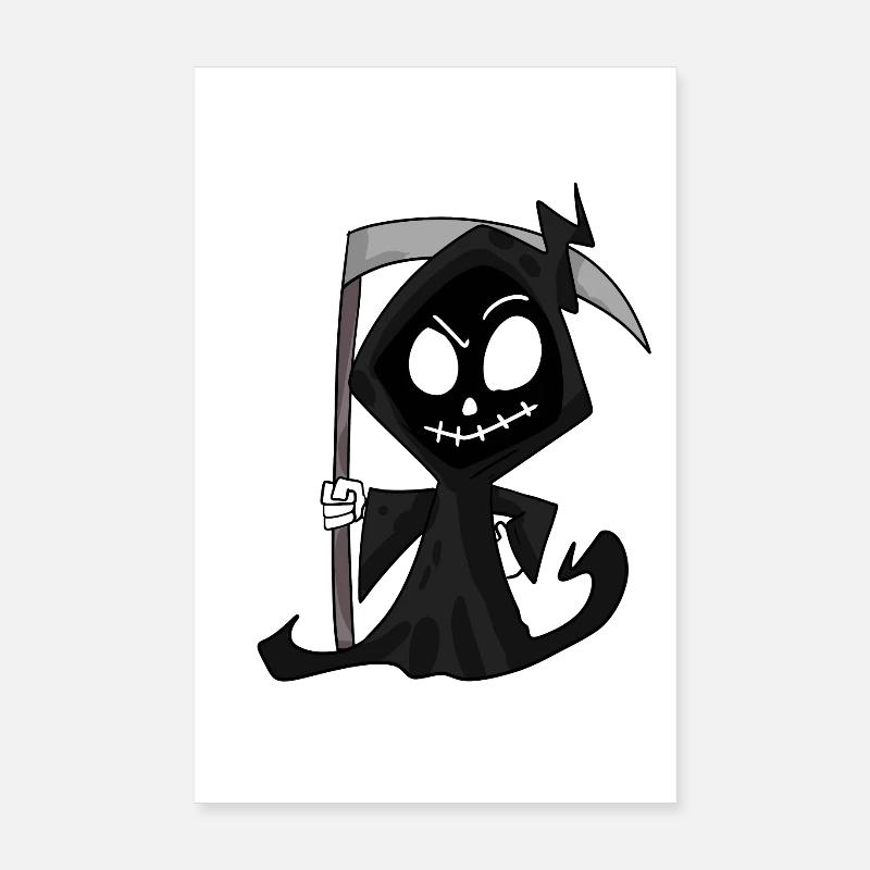 Faucheuse avec faux - Halloween Poster 20 x 30 cm