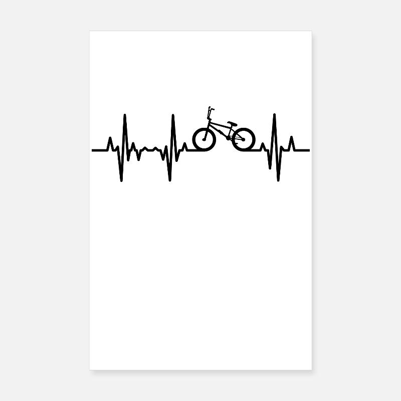 BMX ECG Poster 20 x 30 cm