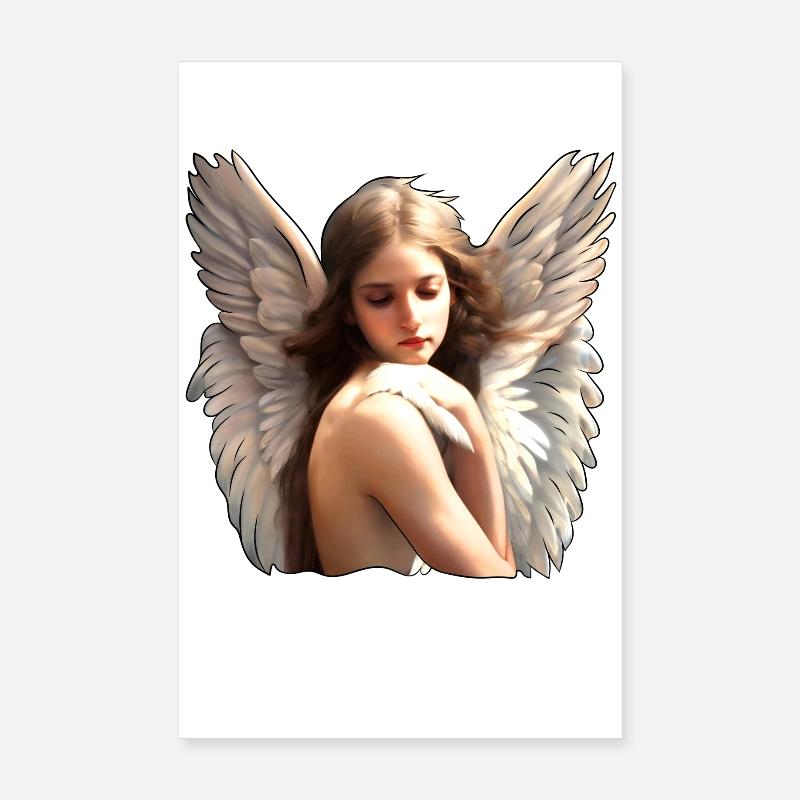 Ange céleste Poster 20 x 30 cm