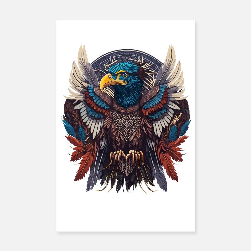 Native Dream Catcher Poster 8" x 12" (20x30 cm)