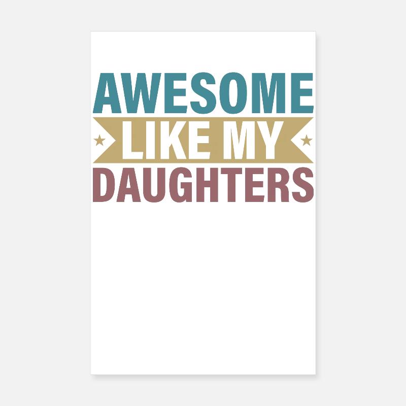 Weibliche Eltern-Pride-Botschaft Poster 20x30 cm