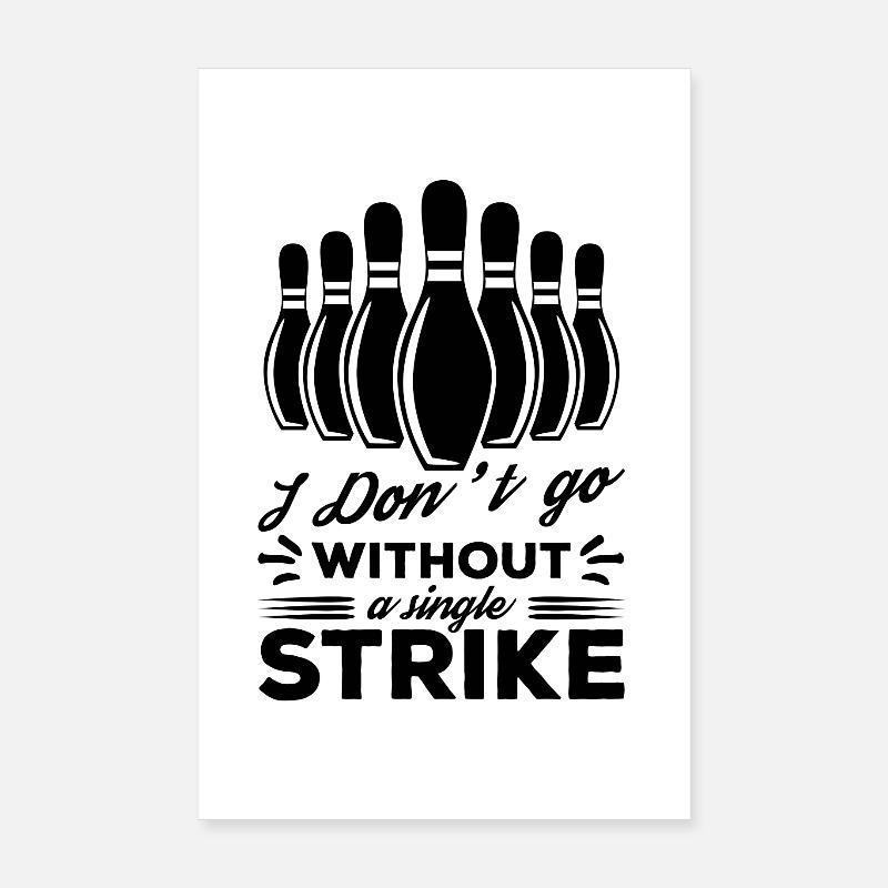 Bowler Dicton Poster 20 x 30 cm