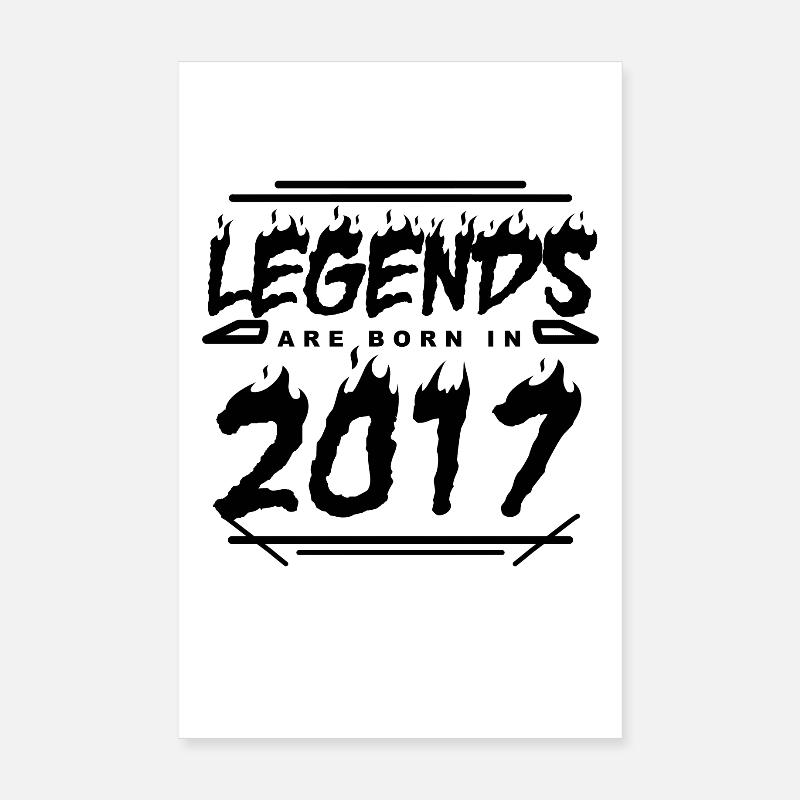 2017 - Année de construction 2017 - Année de construction 2017 Poster 20 x 30 cm