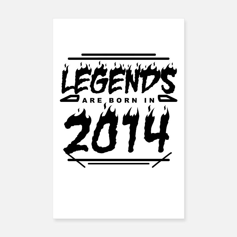 2014 - Year 2014 - Year 2014 Poster 8" x 12" (20x30 cm)