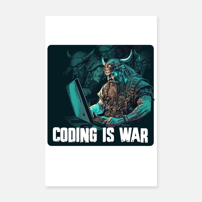 Programmation Vikings Poster 20 x 30 cm