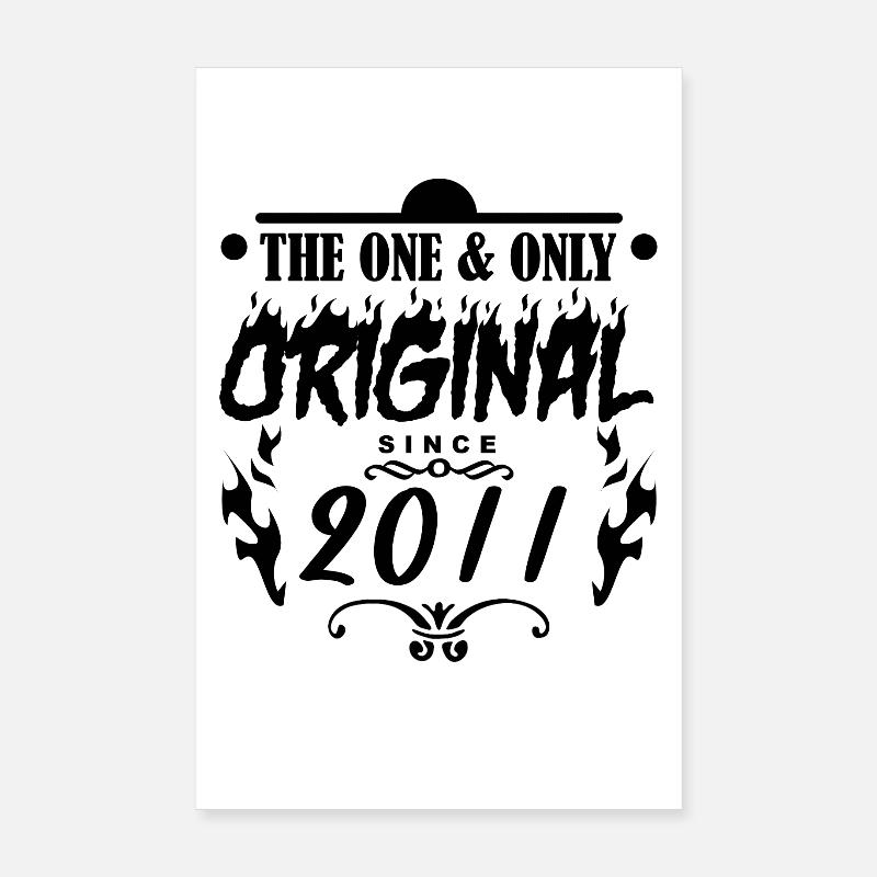 2011 - Année de construction 2011 - Année de construction 2011 Poster 20 x 30 cm
