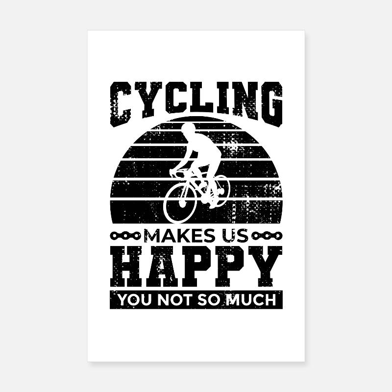 Dire cyclisme Poster 20 x 30 cm