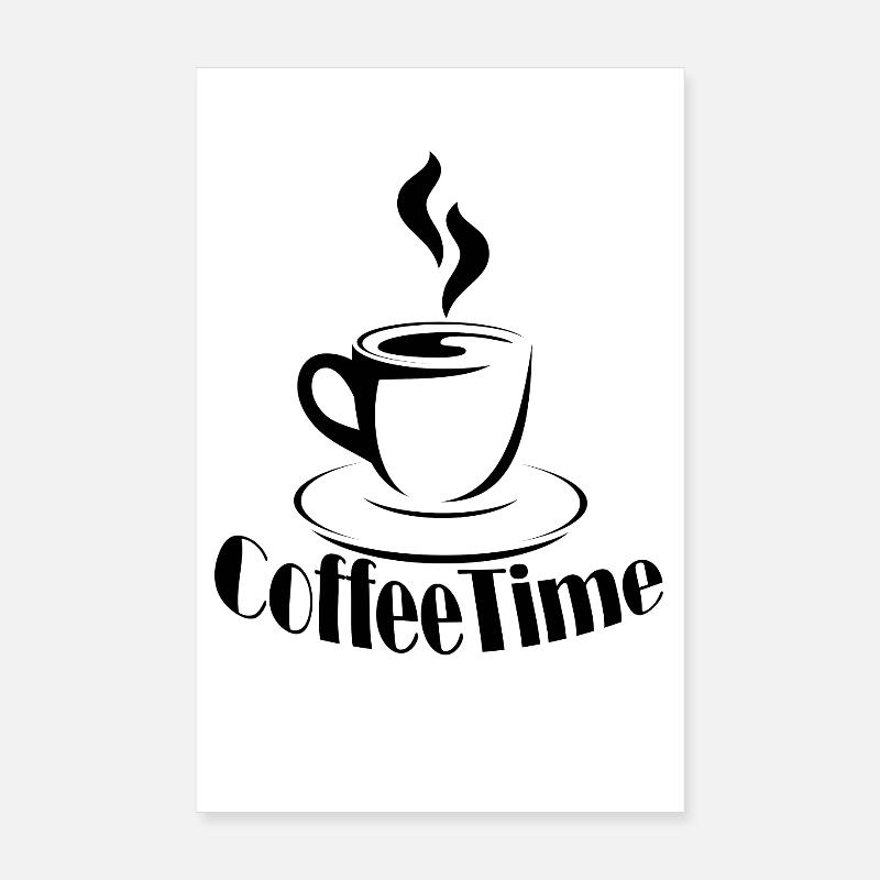 Coffee Time Poster 20x30 cm