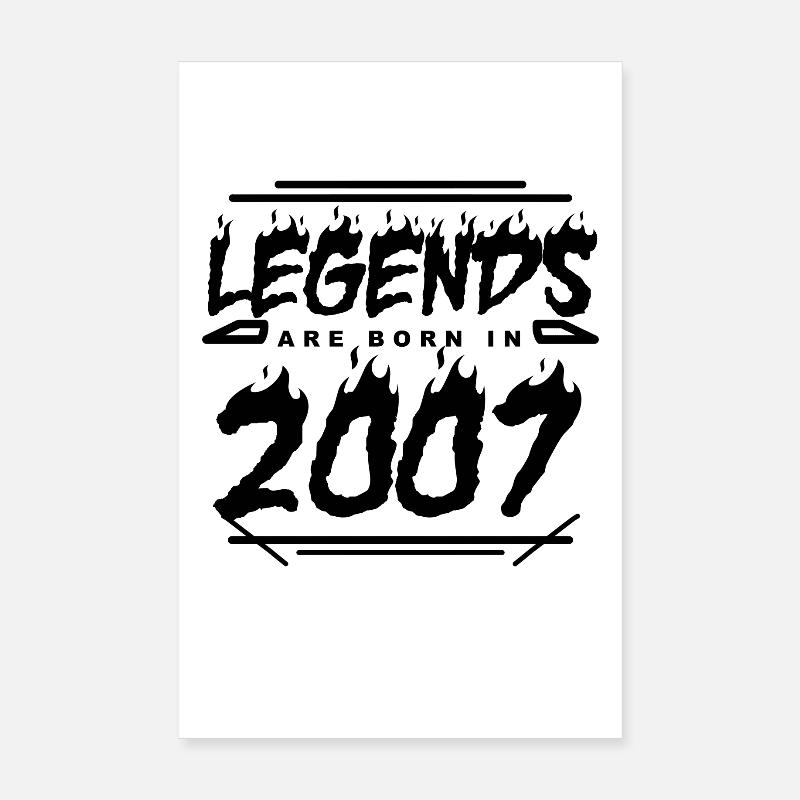 2007 - Année de construction 2007 - Année de construction 2007 Poster 20 x 30 cm