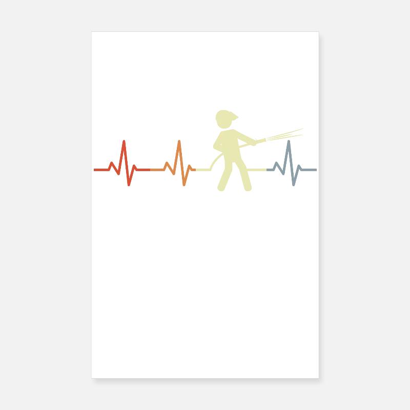 Palpitations des pompiers Poster 20 x 30 cm