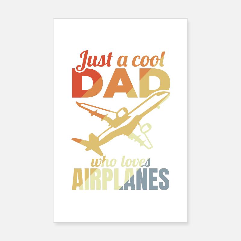Père de l’avion Poster 20 x 30 cm