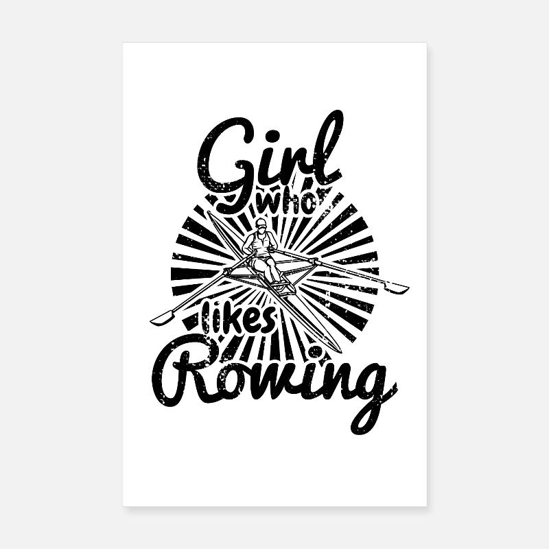 Rameur Poster 20 x 30 cm