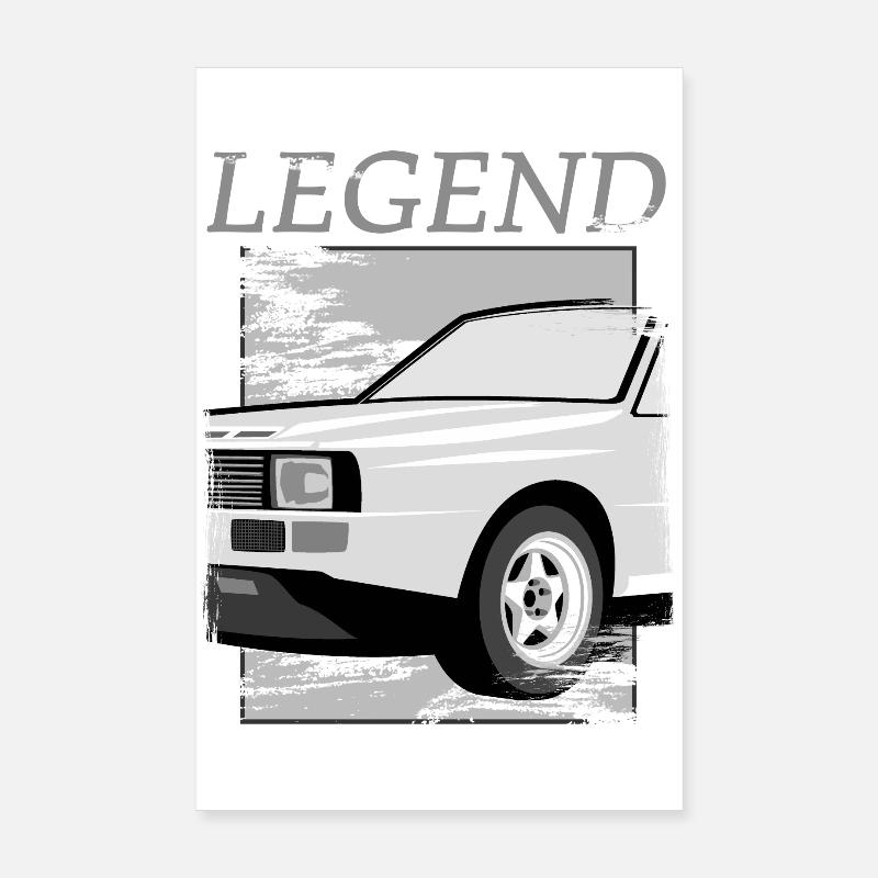 Rallye Sport Quattro S1 E1 Poster 20 x 30 cm