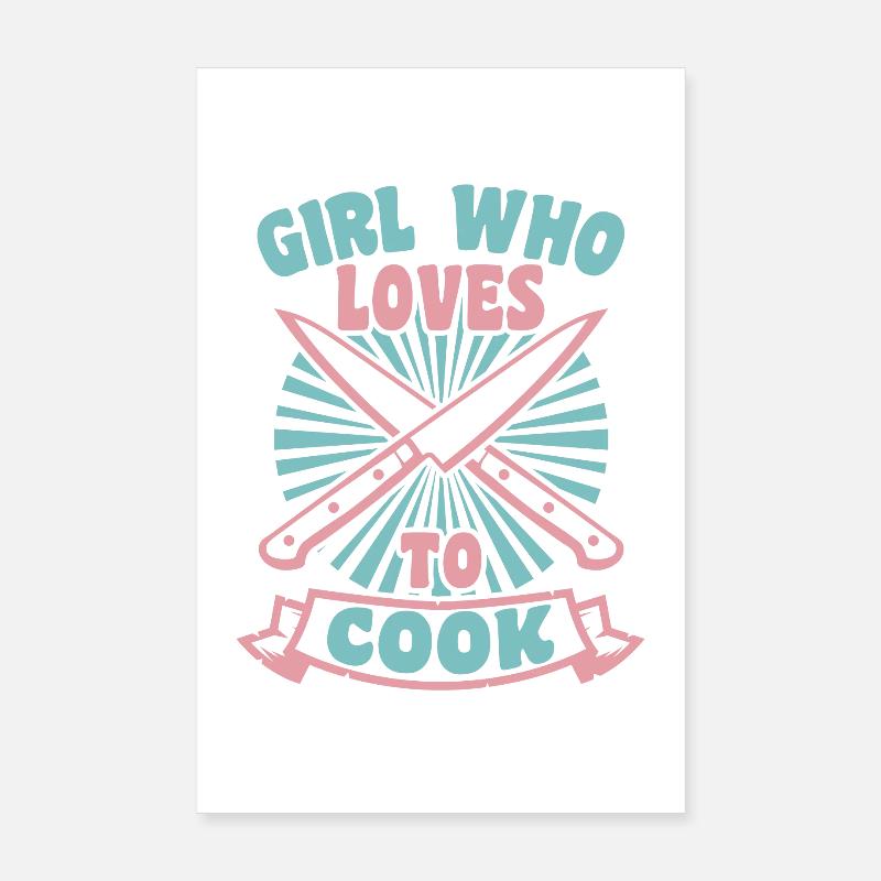 Cook Poster 8" x 12" (20x30 cm)