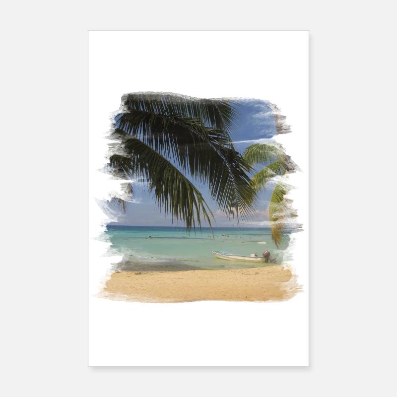 Plage Poster 20 x 30 cm