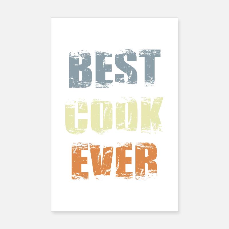 Bester Koch Poster 20x30 cm