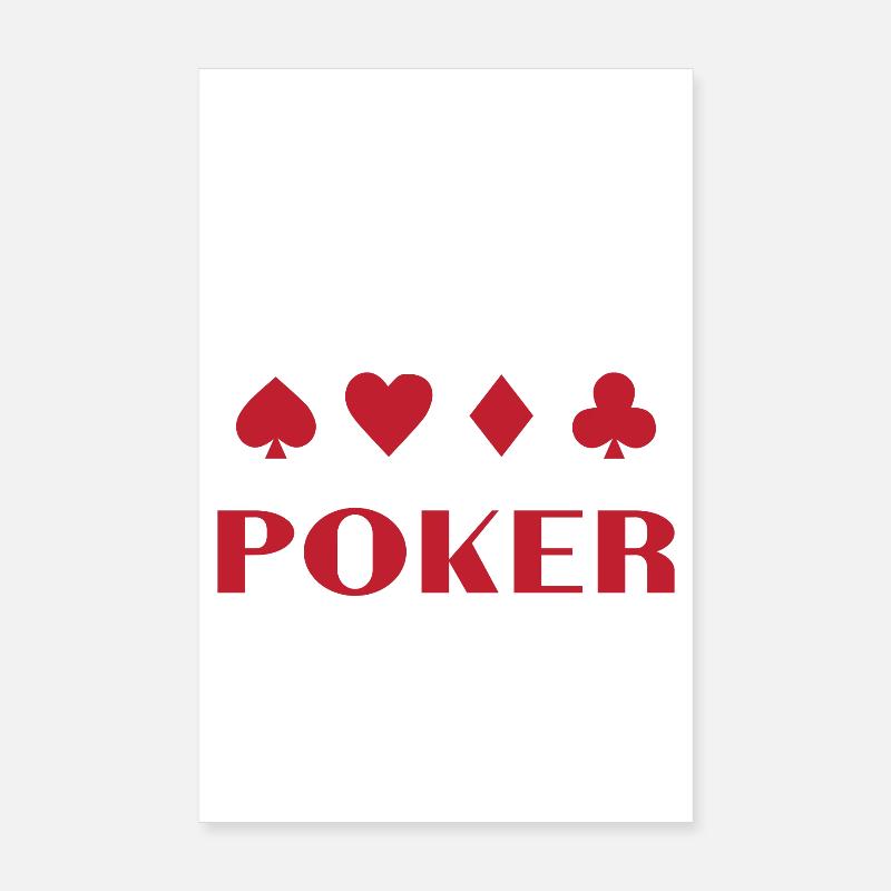 I Can't I Have Poker Gift Poster 8" x 12" (20x30 cm)