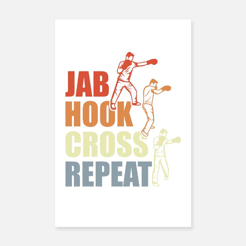 Boxtechniken Vintage Poster 20x30 cm