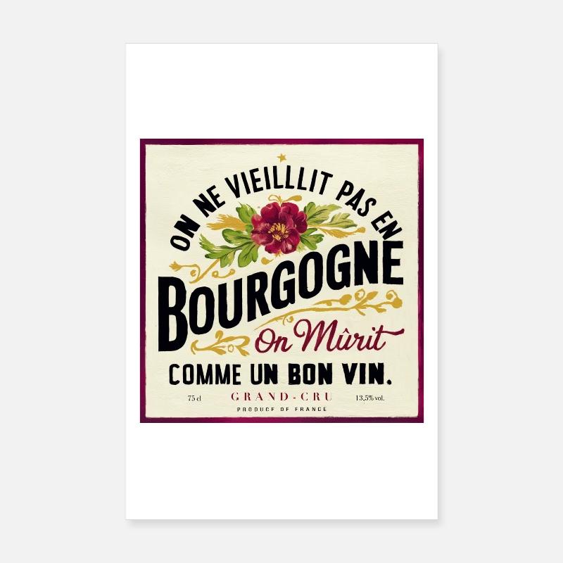Élixir de Jeunesse Bourguignon Poster 20 x 30 cm