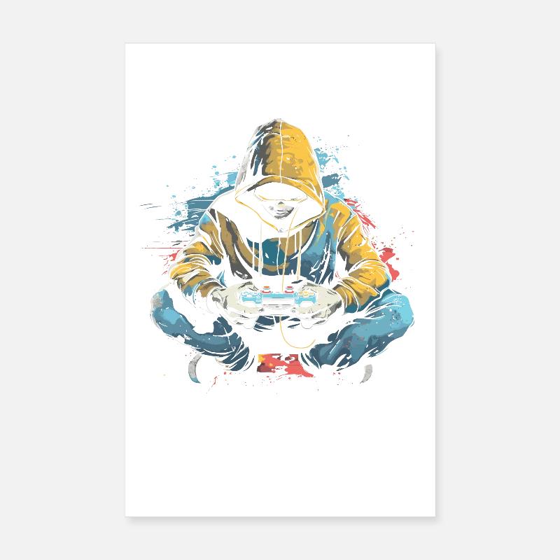 Game Lovers Poster 8" x 12" (20x30 cm)
