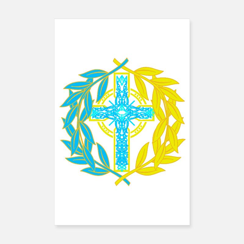 Croix Croix Crucifix Poster 20 x 30 cm