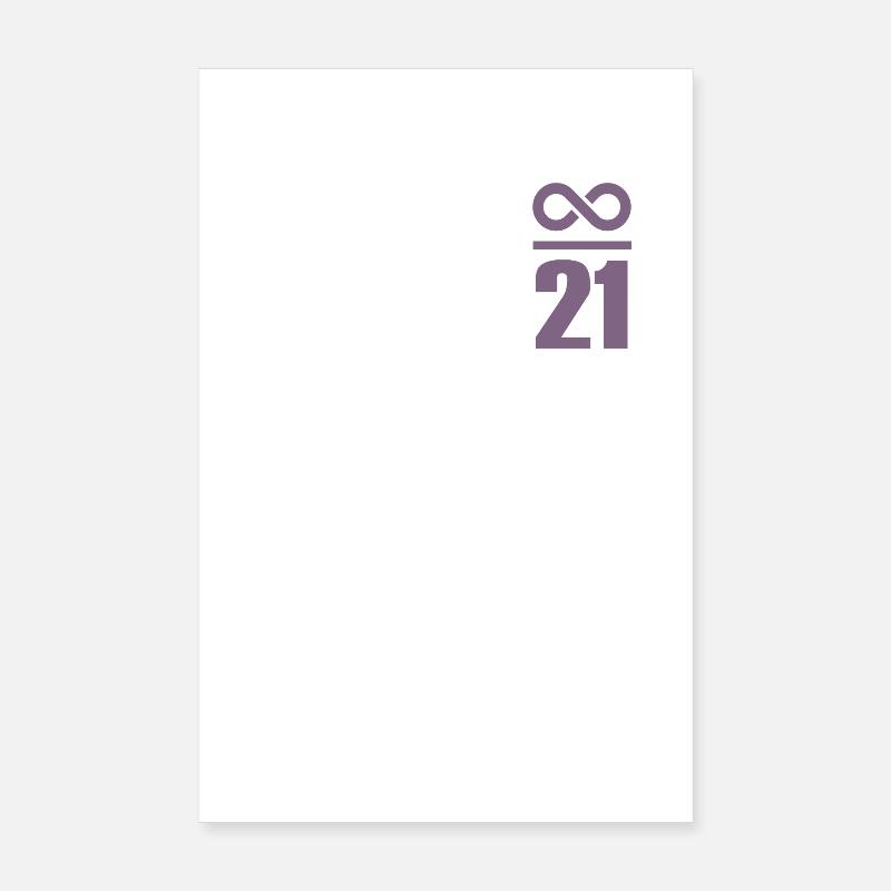 Bitcoin Sprüche Wertspeicher Unendlich 21 Millione Poster 20x30 cm