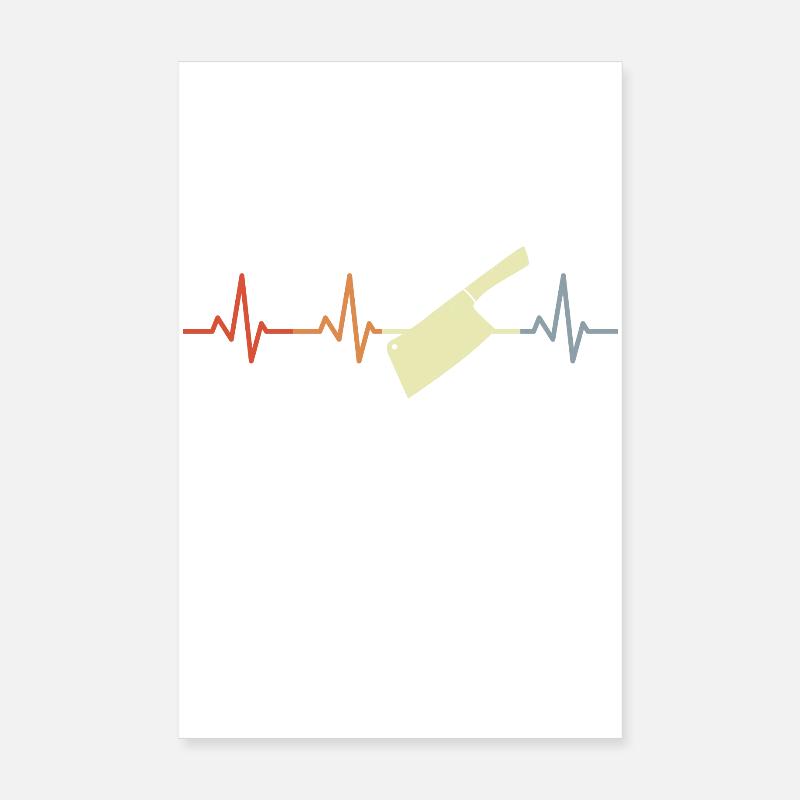 Palpitations du couperet Poster 20 x 30 cm