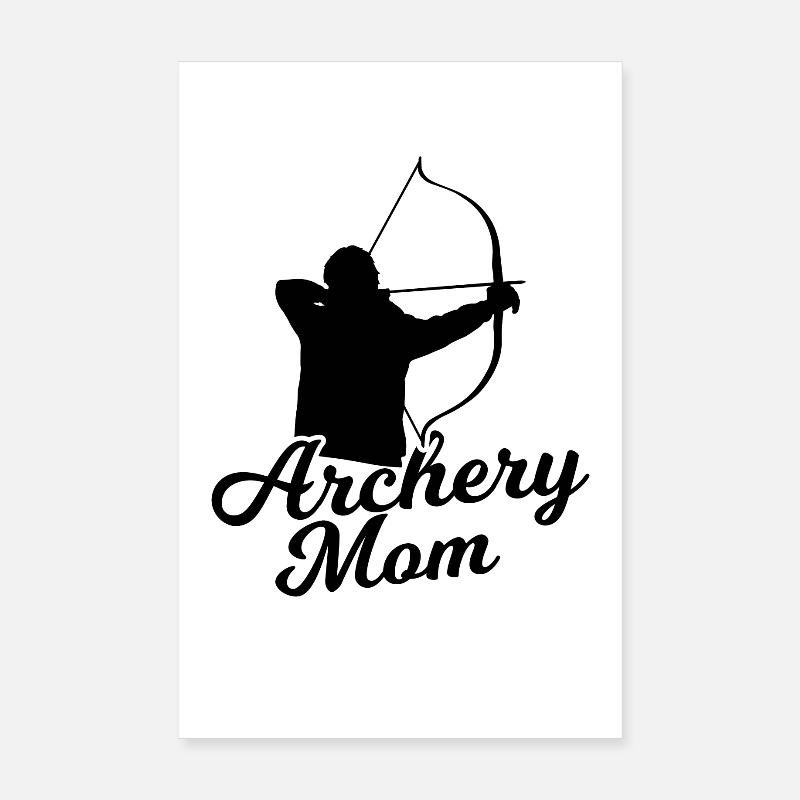Mère du tir à l’arc Poster 20 x 30 cm