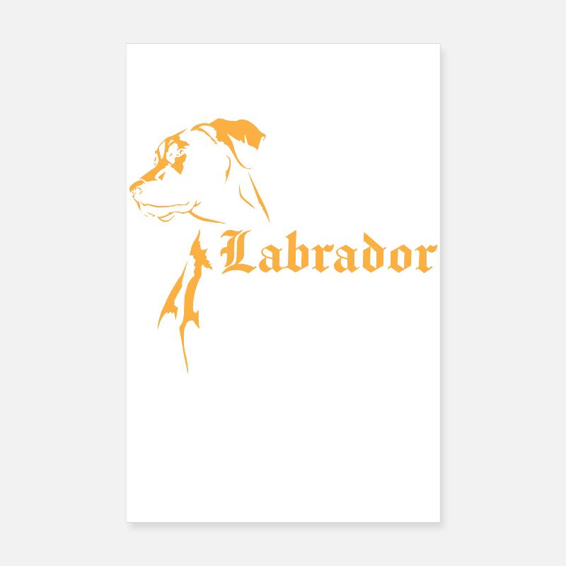 Labrador Poster 20x30 cm