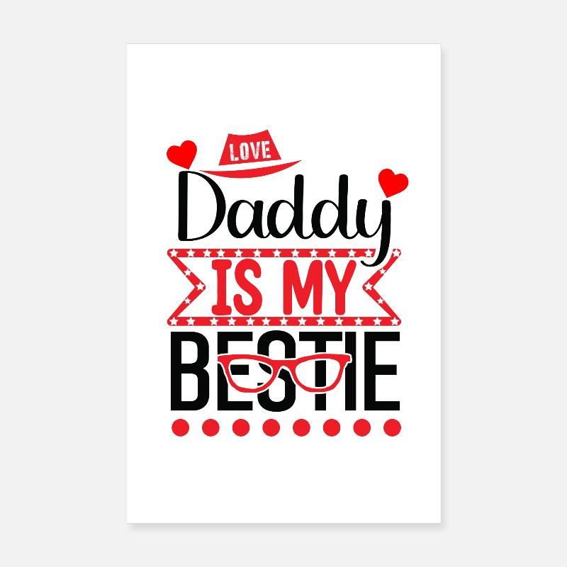 Bester Papa Poster 20x30 cm