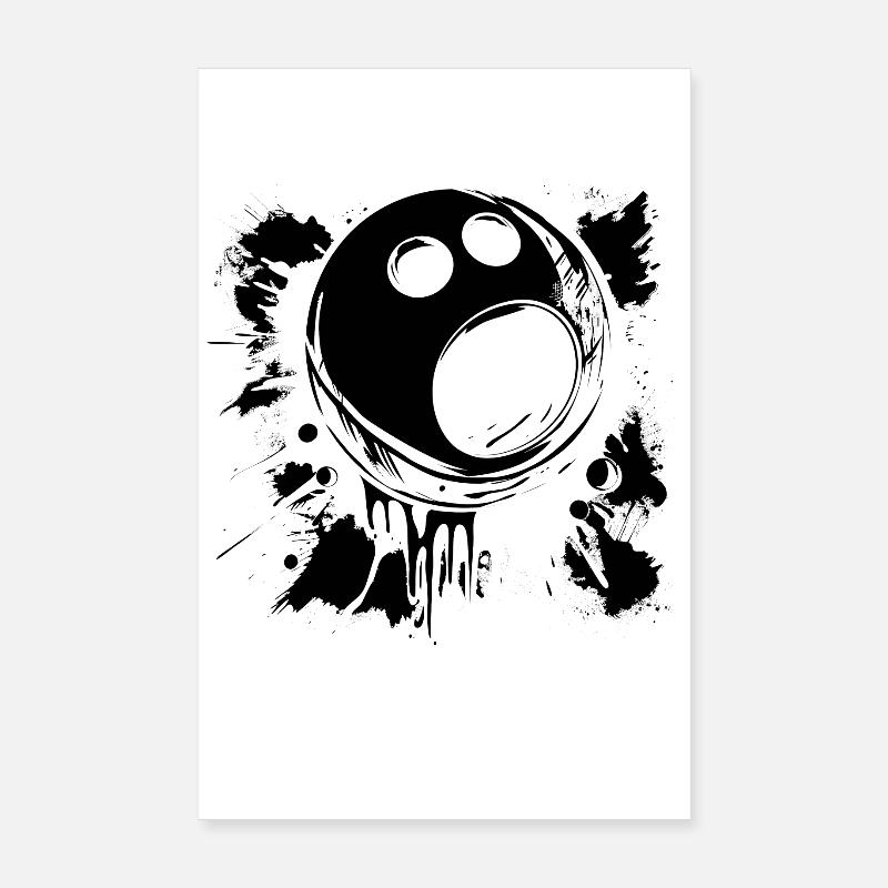 Bowling ball Poster 8" x 12" (20x30 cm)