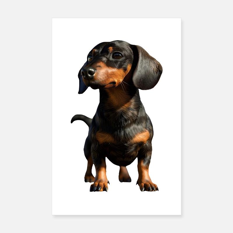 Teckel, Teckel, Teckel miniature, Dachshund Club, Teckel Poster 20 x 30 cm