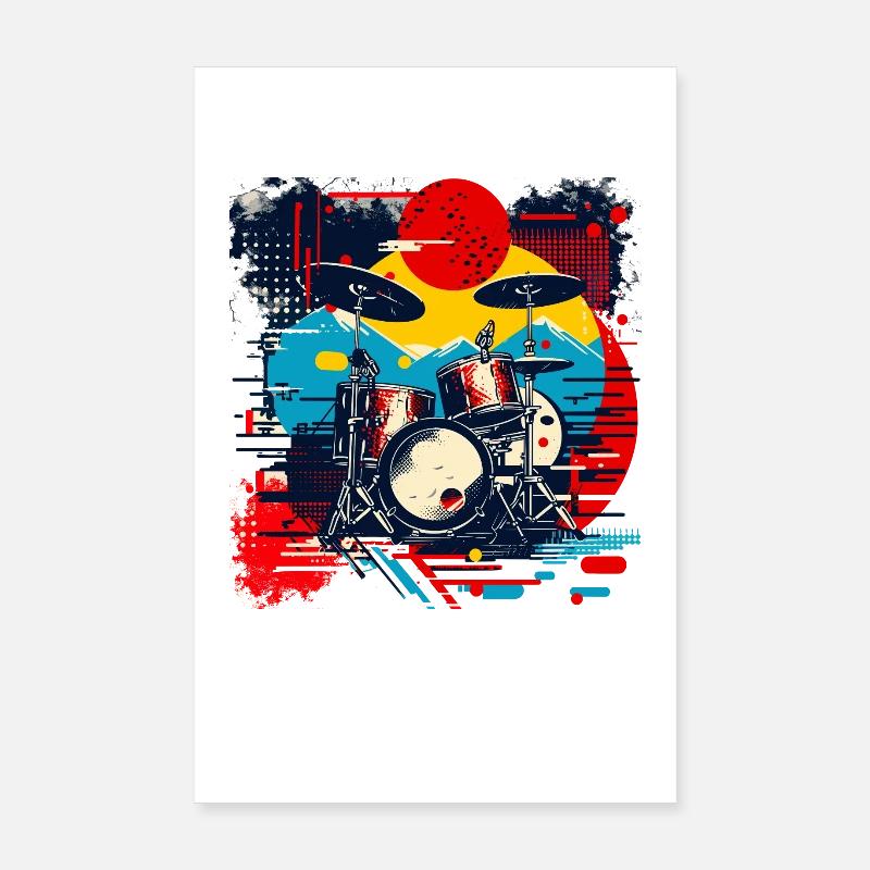 Percussion Poster 20 x 30 cm