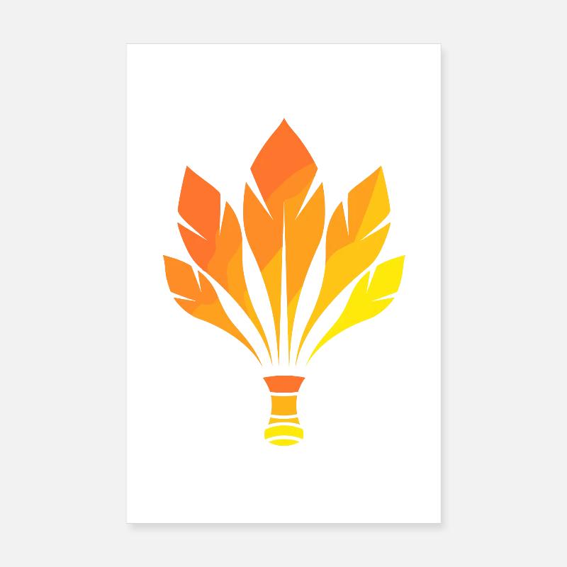 Badminton Poster 20x30 cm