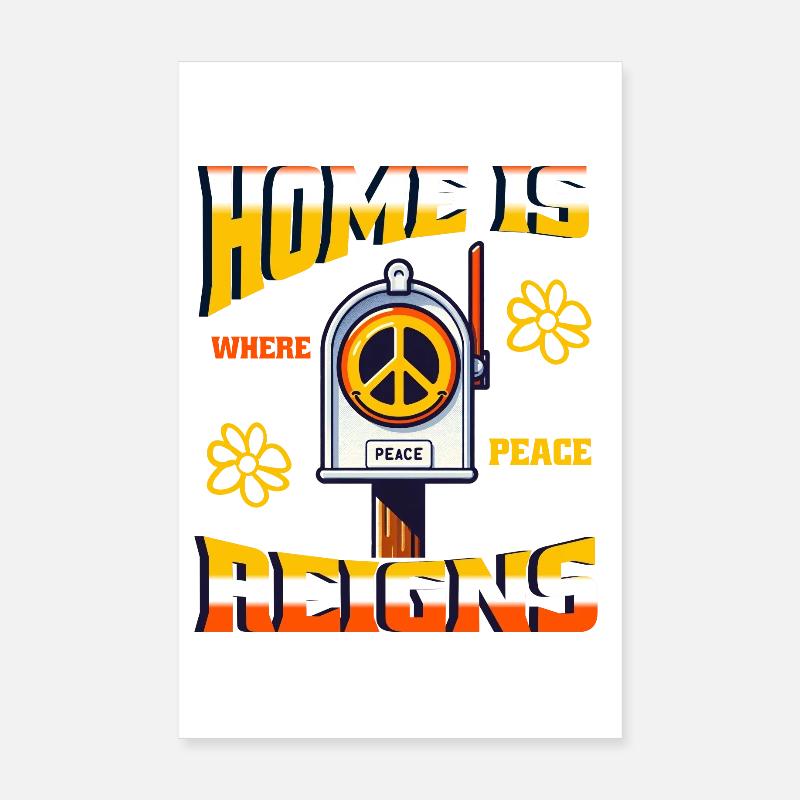 Peace Box Poster 8" x 12" (20x30 cm)