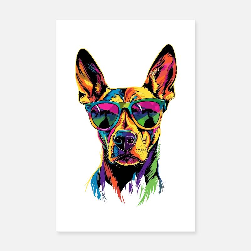 Rhodesian Ridgeback Hunting Dog Dogs Pride Ridgeback Poster 8" x 12" (20x30 cm)