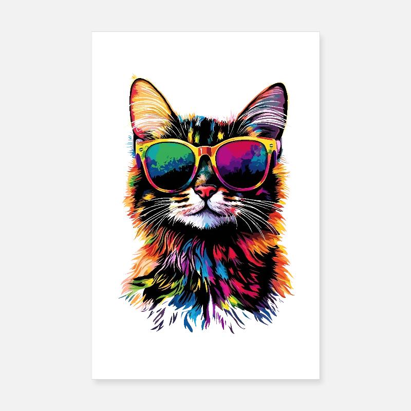Chat Bengal Chat Léopard Chat Leopardette Chats Bengale Poster 20 x 30 cm