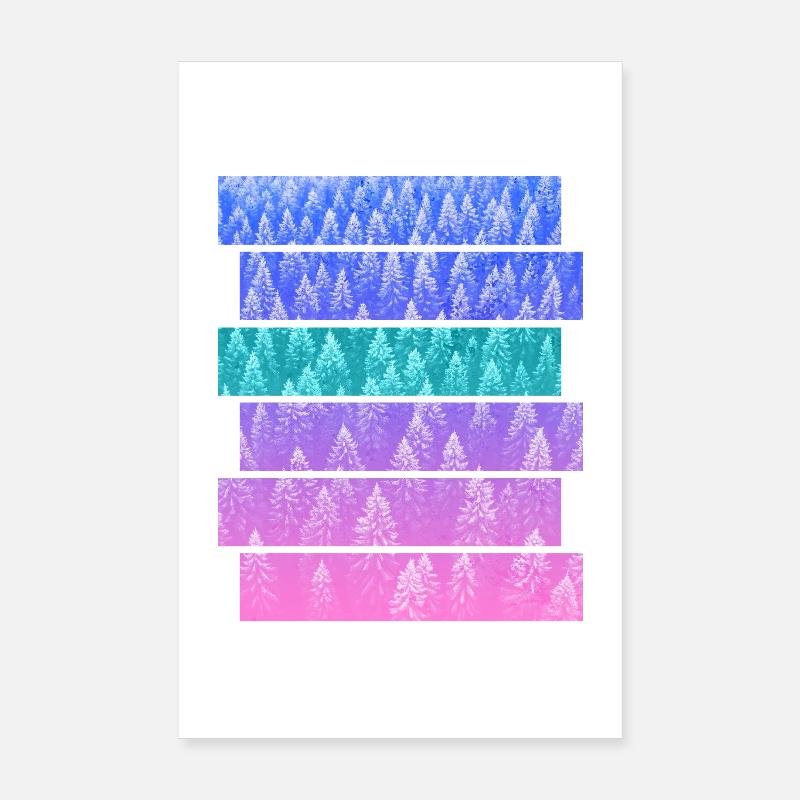 Fir Poster 8" x 12" (20x30 cm)