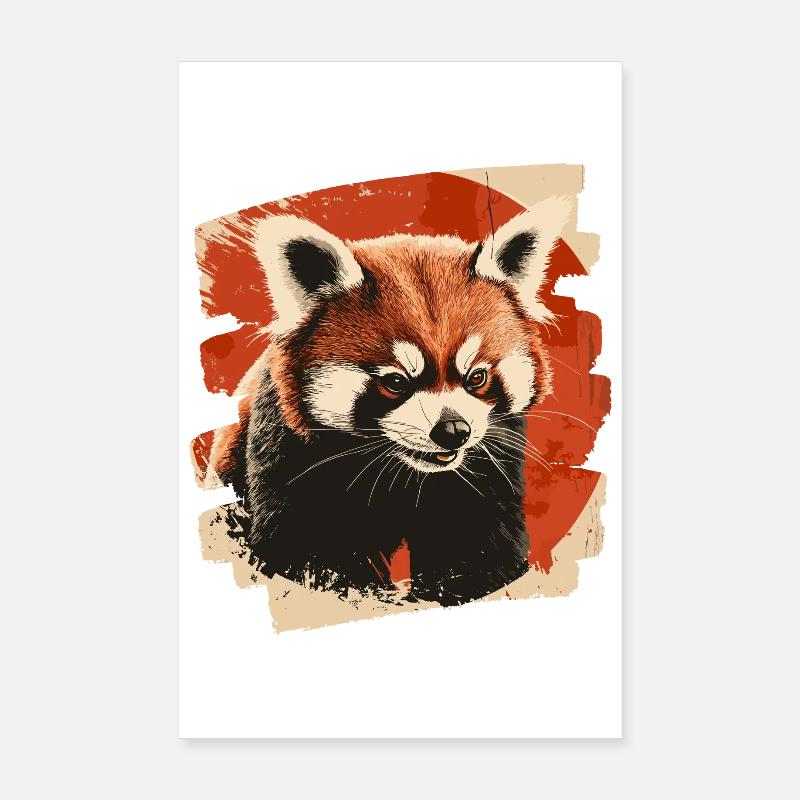 Red panda Poster 8" x 12" (20x30 cm)
