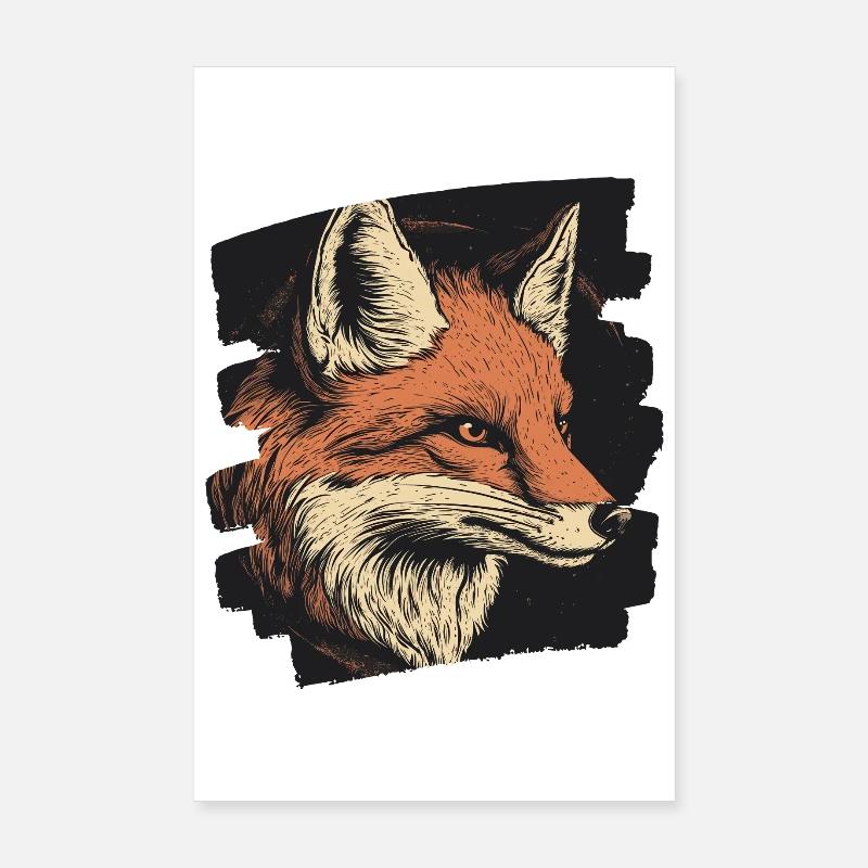 Fuchs Poster 20x30 cm